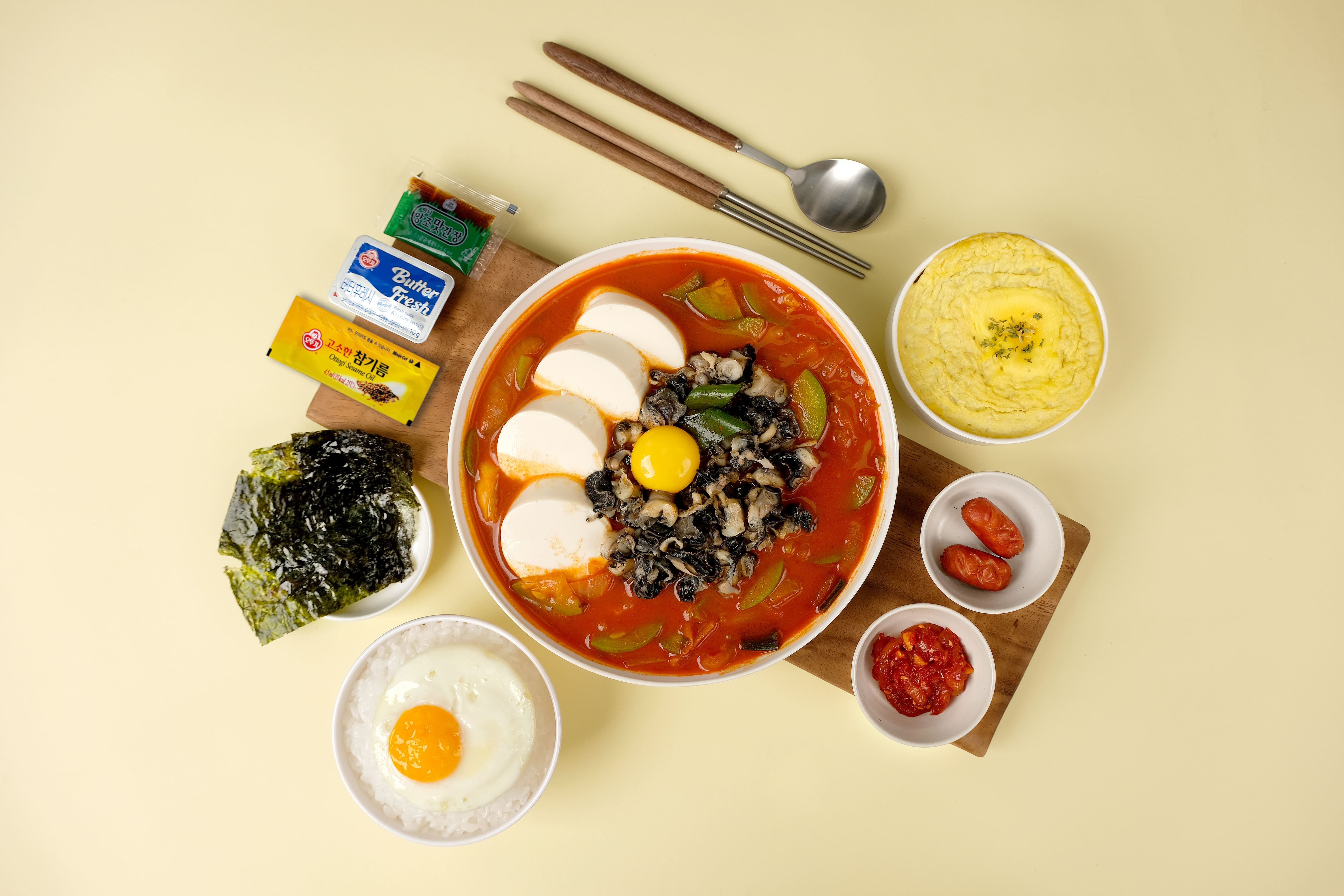 찌개밥뚝딱 메뉴