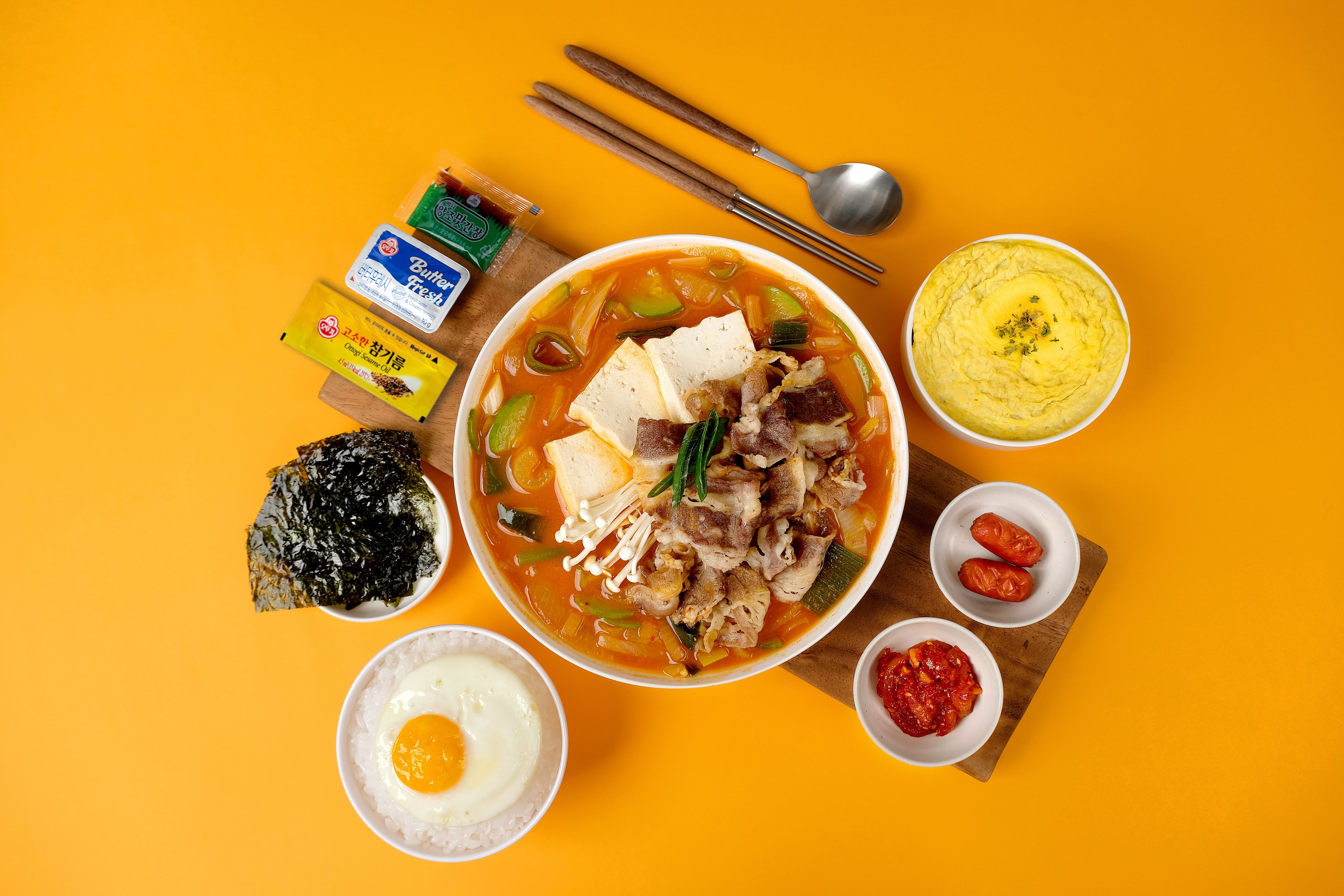 찌개밥뚝딱 메뉴