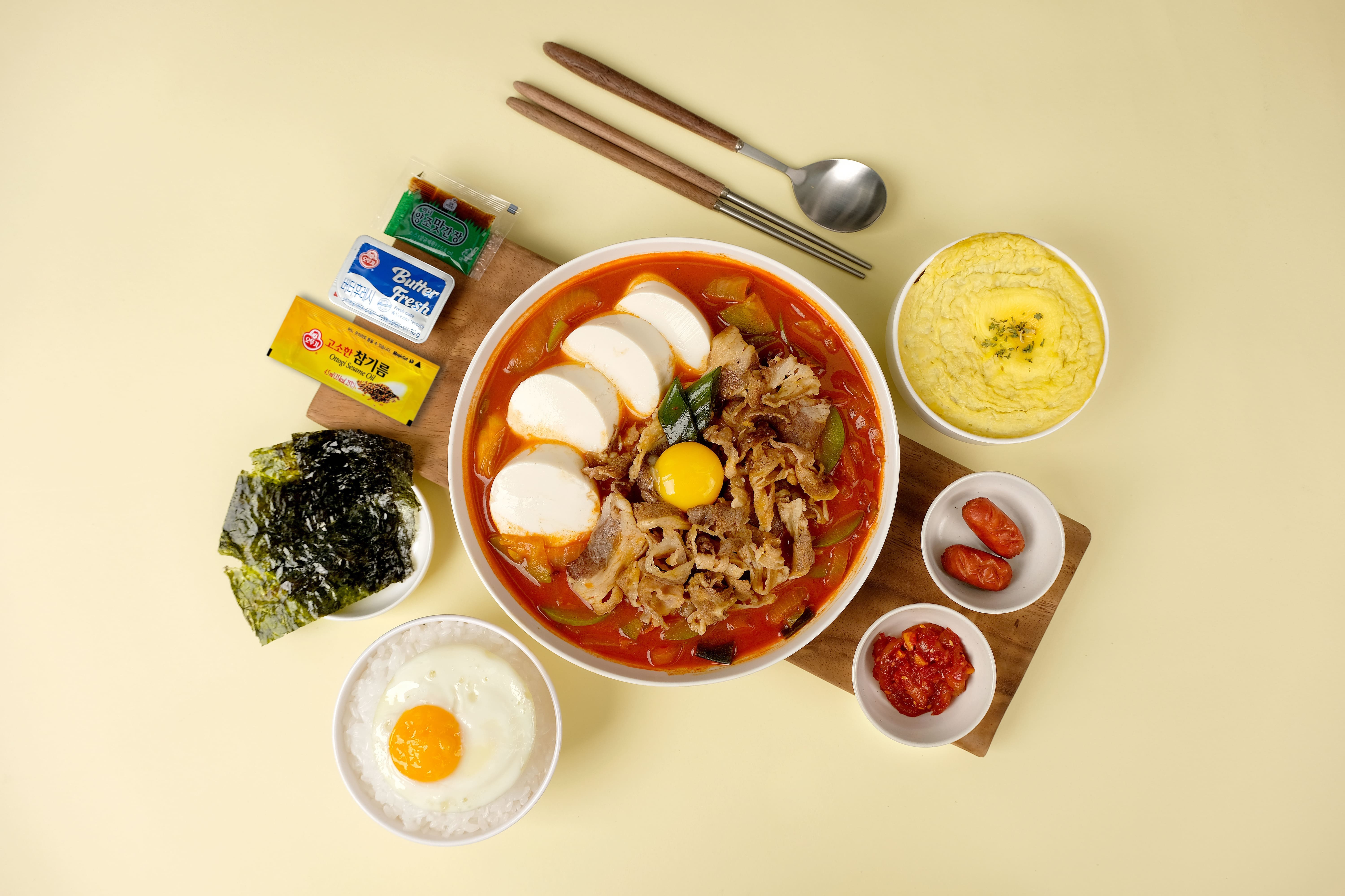 찌개밥뚝딱 메뉴