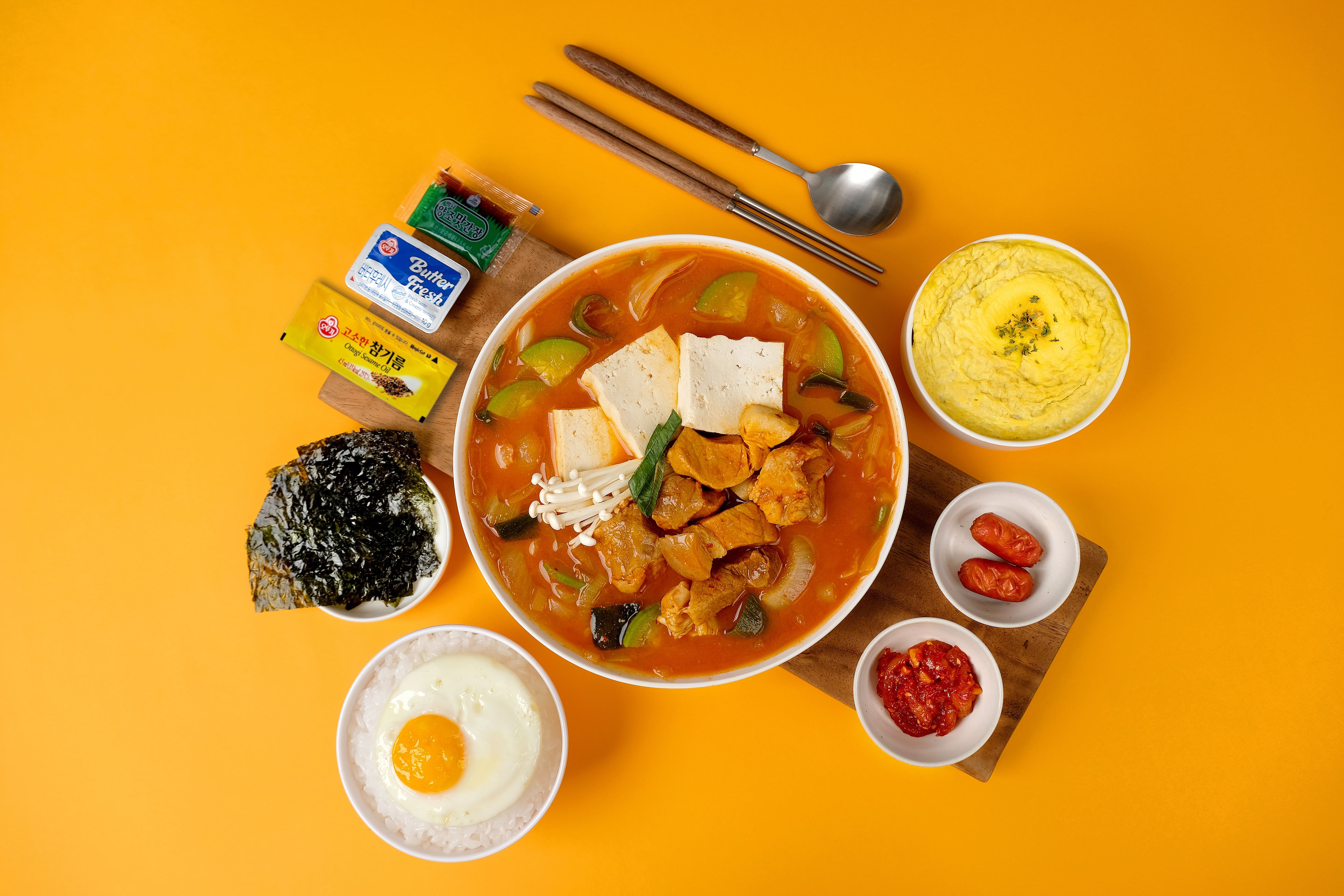 찌개밥뚝딱 메뉴